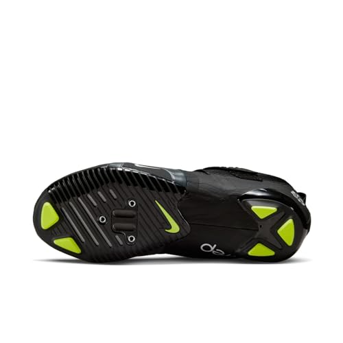 NIKE Men's Sneaker, Black White Anthracite Volt, 122