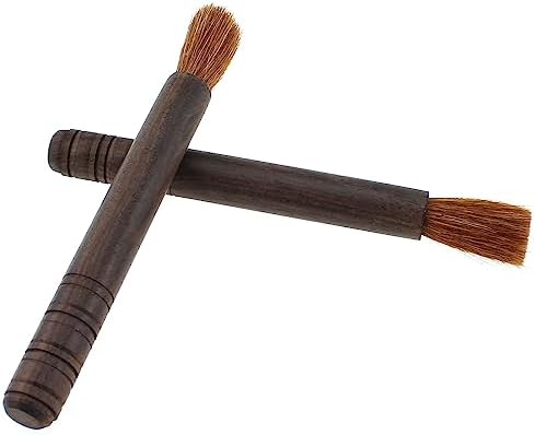 Amazon.com: MTQY 2pcs Guitar Cleaner Brush, High End Wool Brush Musical ...