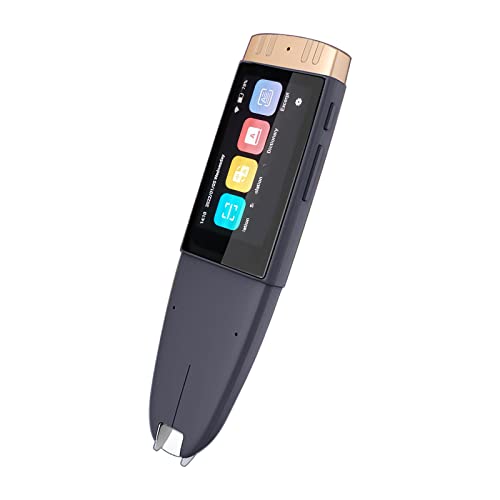Pen Scanner, COHOLL Portable Scanner Language Translator and Reading Pen/ 112 Languages/Wireless/Wi-Fi/Compatible with Windows, iOS, Android/Voice Translator for Meetings Travel Learning