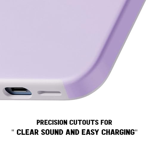 Image of Kratos Soft Silicone Case Cover Compatible with iPhone 17 Pro Max - Everyday Comfort Protection, Wireless Magnetic Charging Case with Raised Edge Camera & Screen Protection, Shock-Resistant Design