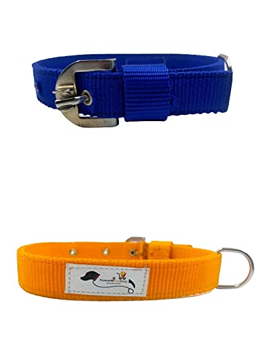 Forever99 Pet Shop Dog Collar Neck Belt Military Grade Training Soft and Durable for Medium Dog Neck Belt Art 137 Combo 2 Collar Packs (B0841PHHR6) Amazon Price History, Amazon Price Tracker