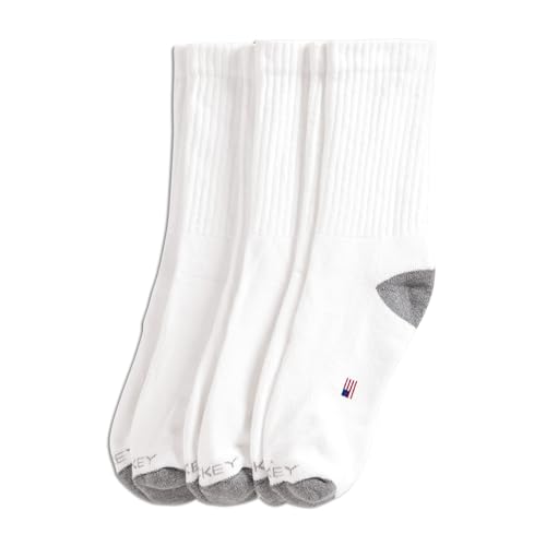 Jockey Women's Socks Crew Sock- 3 Pack, White, 6-10