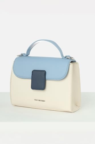 Image of Van Heusen Women's Satchel Bag |Dual Tone| Crossbody Strap