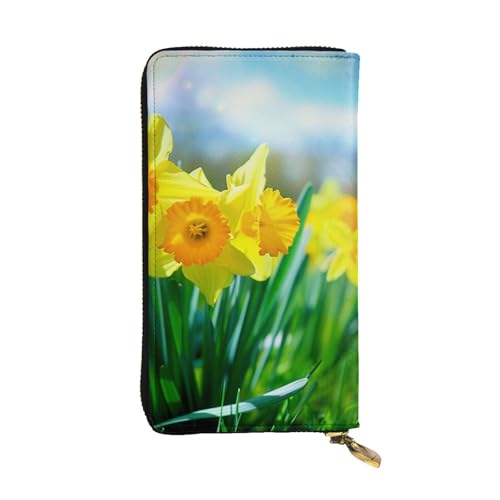 Portefeuille en cuir pour femme zippé idéal pour ranger son téléphone