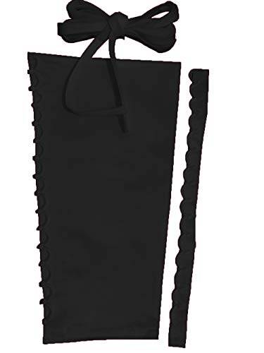 XXDing Wedding Gown Corset Kit Zipper Replacement Adjustable Fit Corset Back Kit for Women Formal Dress Black 18 Inches