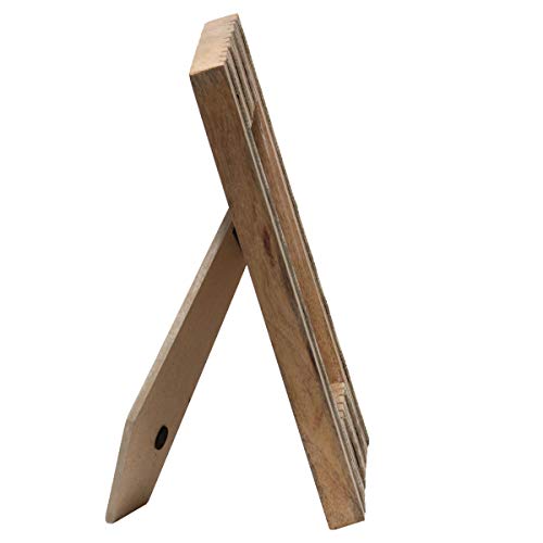 Foreside Home & Garden Brass Antique 4 X 6 Inch Wood And Metal Striped Decorative Picture Frame #TOP3