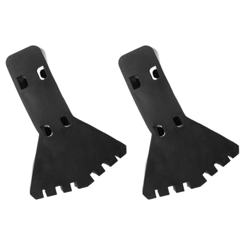 SHINEOFI Revêtement en Caoutchouc Antidérapant 2 Pièces pour Pieds d'Échelle Sabot de Protection pour Escabeau et Stabilisateur Usage Professionnel