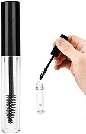 Clina 1pc Empty Mascara Tube, Eyelash Cream Container Bottle, Portable, 10ml, Unisex, Lightweight, Durable, Leak-Proof, Practical for Travel Storage