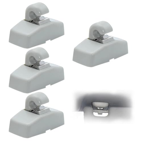Facile da installare: Il processo di installazione della staffa della visiera è semplice e veloce. Questi ganci possono essere facilmente installati senza attrezzi speciali, risparmiando tempo e fatica