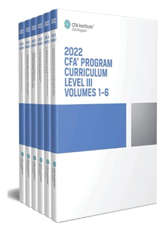 2022 CFA Program Curriculum Level III