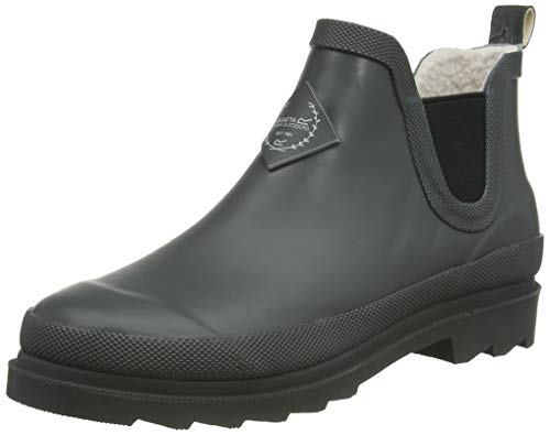 Regatta Womens Harper Cosy Ankle Wellies Boots - Thyme Green - 4 UK