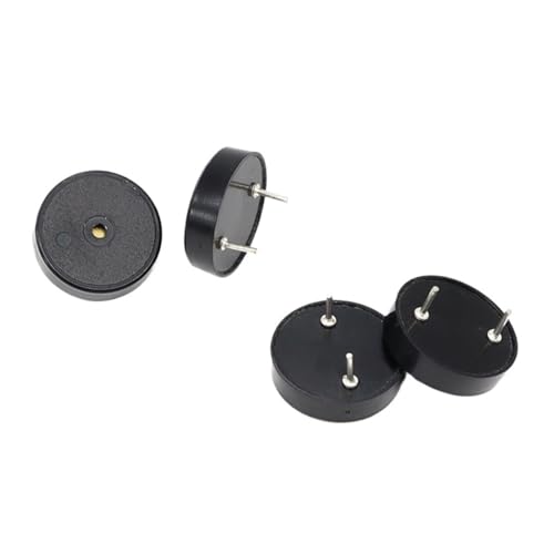 WUZDPRCJ 100pcs1704 piezoelectric Passive Buzzer Foot Pitch 10mm Small Power Consumption AC Buzzer high Temperature Resistance