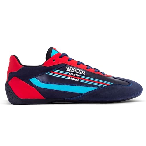 sparco Bottines S-Drive Martini-R Taille 44 Bleu marine, Bottes Unisexe Adulte, Multicolore, EU, multicolore, 44 EU