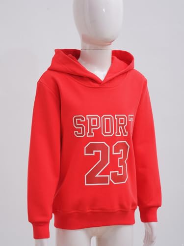 Yartina Kids Boys Girls Hooded Sweatshirt Jackets Casual Printed Hoodies Pullover Top for Spring Fall Warm Wear4