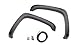 Lund RX106SA Elite Series Black Rivet Style Standard Front Fender Flare - 2 Piece