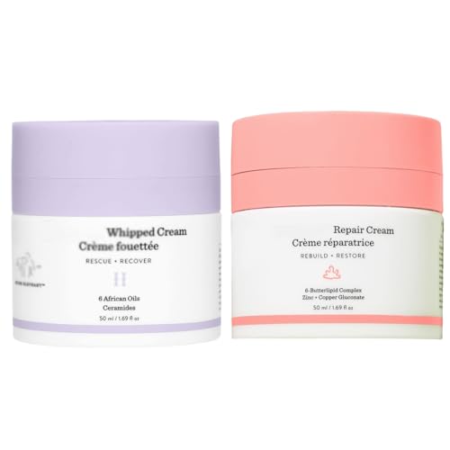 Drunk Elephant Cream, Drunk Elephant Lala Retro Whipped Cream, Bubble Skincare Moisturising Cream Face Care Polypeptide Cream Firming Refillable Moisturiser, Drunk Elephant Bronzing Drops 50 ml