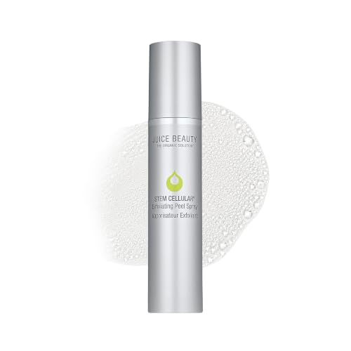 Juice Beauty Stem Cellular Exfoliating Peel Spray - Instant Liquid Face Peel & Exfoliator to Lift Dead Skin Cells for Softer, Glowing Skin - Vegan & Cruelty-Free, 50ml (1.7 fl oz)