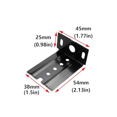 Image of Bosney Keyboard Tray Channel 350 MM Black Pack of 1 Heavy Duty Slide Channel for Under Desk Keyboard Support Smooth Sliding Mechanism Durable Metal Construction Office Furniture Fitting Accessory