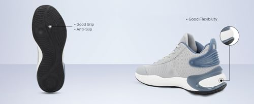 Red Tape Men's Lifestyle Casual Sneakers Ideal for Walking, Running, Travel & Daily Comfort | Classic Rounded Toe, Breathable Upper | Soothing Cushioned Insole | Impact-Resistant & Anti-Slip Sole3