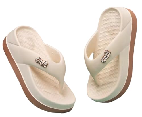 Rungion Womens Cute Flip Flops Slipper Comfort Walking Thong Sandals with Arch Support Slip On Indoor Outdoor for Summer Beach