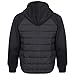 A2Z Kids Boys Fashion Padded - Jacket JK40 Black 11-12