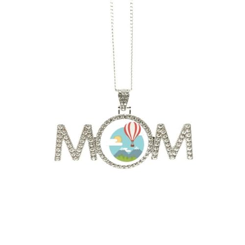 Collier montgolfière soleil pour maman : le cadeau idéal de fête des mères