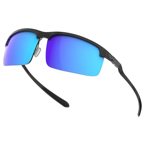Image of ANYLUV Polarized Sunglasses for Men Carbon Fiber Sunglasses with UV400 Protection for Fishing Driving Gift