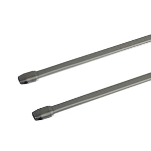 Liedeco 11 mm Scheibenstange Silber Matt