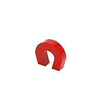 First4magnets F4M803-1 Budget rote Alnico Hufeisen Magneten (29 x 25 x 7,5 mm) (1 Packung), Silver, 25 x 10 x 3 cm