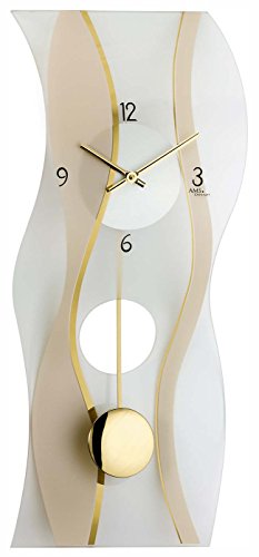 Orologio da Parete Moderno con meccanismo al Quarzo di Ams AM W7347