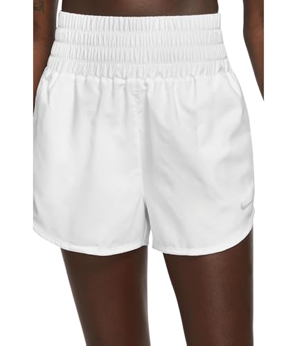 Short blanc pour femme Nike One DX6642-100 haut de gamme