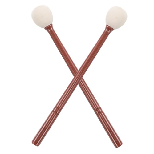 IWOWHERO Classic Buddhist Wooden Fish Stick 3.5-4 Percussion Instrument for Boys and Girls Adults Meditation Decor Made from Cotton Wood