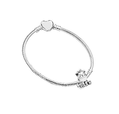 Cute Unicorn Charm Compatible with Pandora Charms Bracelets Sterling Silver Bead3