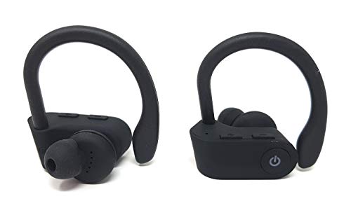 ValmoniSport Auriculares Deportivos Bluetooth Inalámbricos Manos Libres Cascos In Ear Run Running Correr Gimnasio Deporte Llamadas Música Sport Wireless (Negro)