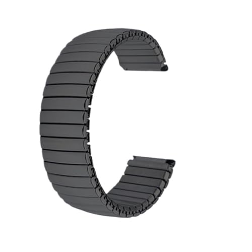 [LYBELIRH] Lk̂XeXX`[[vXgbv 16/18/20/22mm Y fB[X jo[T |bV^ puXbg voh xg c[t(Black,16mm)