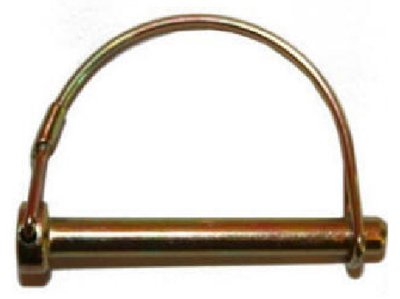 Double HH 41986 Wirelock Pin, Round, Yellow Zinc Plated, 3/8 x 2-1/4-In., 2-Pk. - Quantity 100
