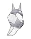 Harrison Howard CareMaster Pferde Fliegenmaske UV-Schutz Ohren und Nasenschutz Silber Pony (S)