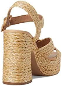 Steve Madden Women's Carisma Heeled Sandal, Natural, 9.5 | Image 4