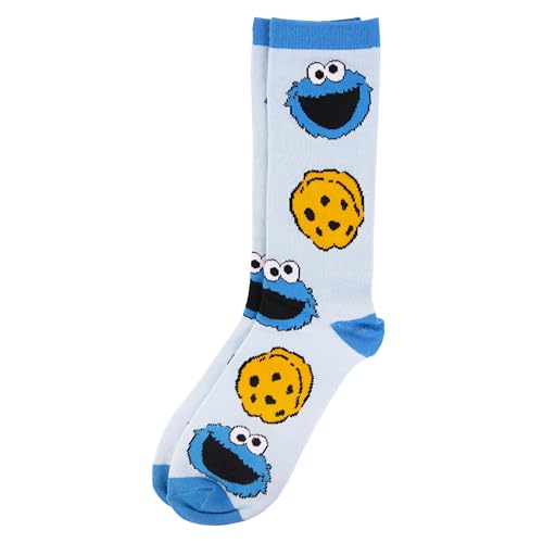 Sesame Street mens Cookie Monster Lounge Set With T-shirt, Lounge Pant and Sock in Sizes S-xl4