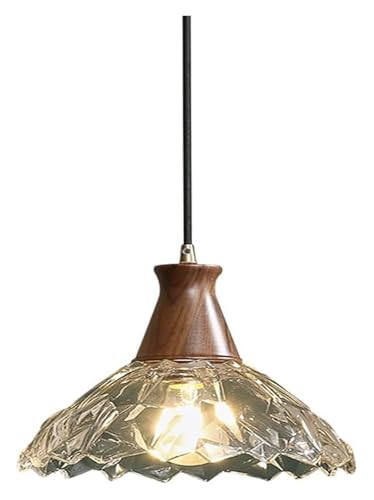 Suspension en verre en V pour illuminer un îlot de cuisine sombre