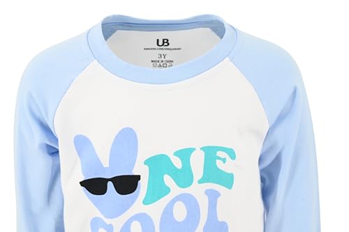 Image of Unique Baby Boys Long Sleeve Raglan Graphic T-Shirt for Toddlers and Kids