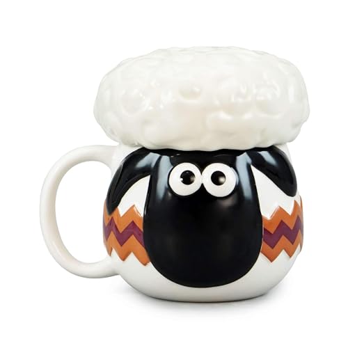 Taza Shaun The Sheep con Tapa miniatura 1