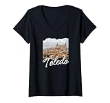 Photo Gallery donna toledo spagna souvenir/toledo maglietta con collo a v Photo Gallery donna toledo spagna souvenir/toledo maglietta con collo a v