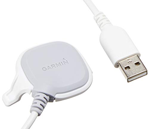Garmin 010-11029-05 - Cable de conexin al Ordenador para Forerunner 10, USB, Color Blanco