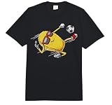 Soccer Player Chicken Nugget Playing Soccer Girls Boys Comfort Colors Adult Heavyweight T-Shirt