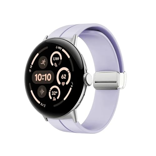 [ANGIRSFPO] VRoh ɓKGoogle Pixel Watch 3 45mm X|[cXgbvpANZT[XgohuXbgɓK(Silver lavender,For Pixel watch 2 3 41mm)