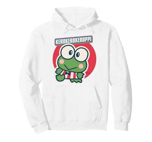 Hello Kitty Kerokerokeroppi Character Pose Classic Friends Pullover Hoodie