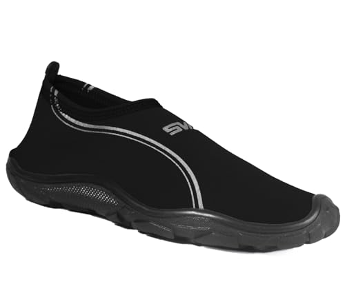 Opiniones y reviews de Talla 29 - solo los mejores. 41 SVAGO Zapatos para Playa Calzado acuático Aqua Unisex Adulto, Classic Negro, Talla 29.0 cm