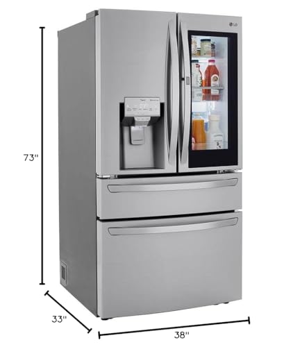 Lg LRMVC2306S 23 Cu. Ft. Smart Wi-Fi Enabled Instaview™ Door-In-Door® Counter-Depth Refrigerator thumb #9
