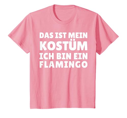 Lustiges Flamingo Kostüm Outfit Fasching Karneval Halloween T-Shirt
